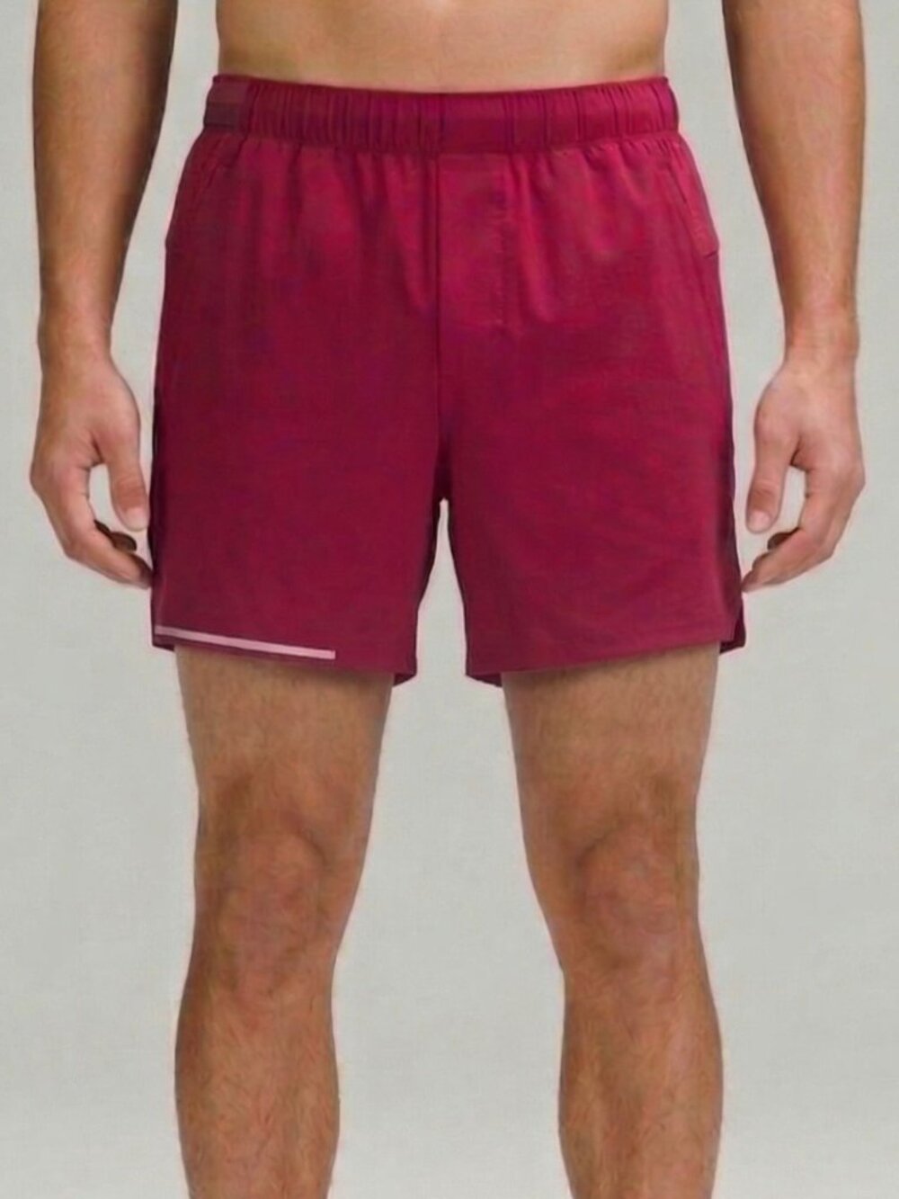 EXCELLENT Mens Lululemon Surge 6" Updated Running Lined Shorts Royal Ruby M